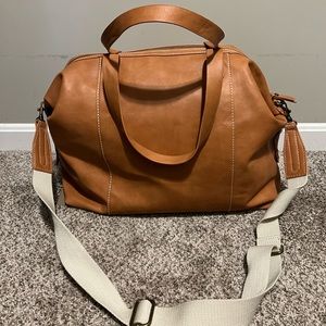 Leather Duffel Bag